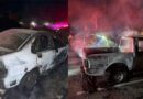 Incendian dos autos en Rancho Blanco