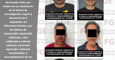 Detienen a 6 mediante órdenes de aprehensión