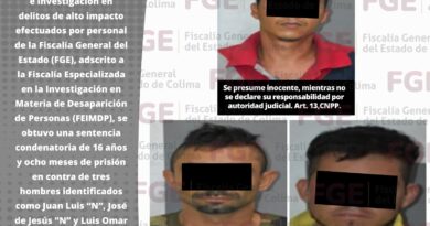 Logra FGE sentencia contra tres por tentativa de desaparición