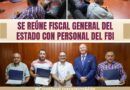 Se reúne Fiscal General del Estado con personal del FBI