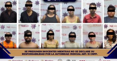 Detienen a 12 personas por delitos contra la salud