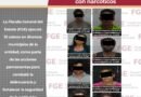 Detienen a ocho personas, decomisan un vehículo y varios envoltorios con narcóticos
