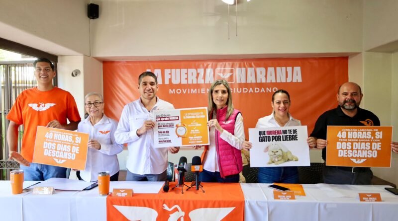 La Bancada Naranja fija posicionamiento, para aprobar de inmediato, la jornada laboral de 40 horas, con 2 días de descanso