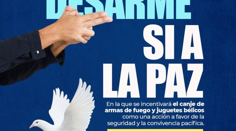 Inicia programa de canje de armas, en Colima