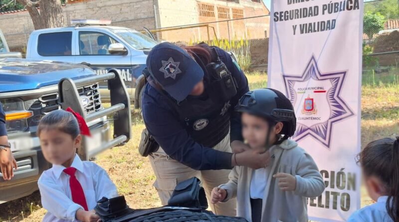 SSP Colima y dependencias de seguridad realizan demostración de funciones