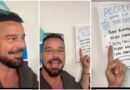 Ricky Martin reclamó su producto gratis