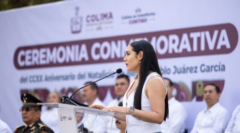 Indira preside el 220 aniversario del natalicio de Benito Juárez