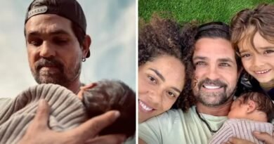 Ferdinando Valencia presenta a su hijo Saulo