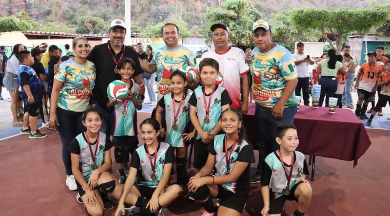 Manzanillo, campeón primera edición voleibol Alcuzahue 2026