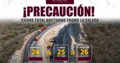 Se amplía cierre nocturno de la autopista Colima-Manzanillo