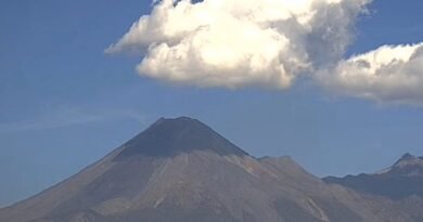 Mantiene Volcán de Colima estabilidad y baja actividad: UEPC