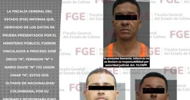 Vinculan a proceso a tres por delitos contra la salud