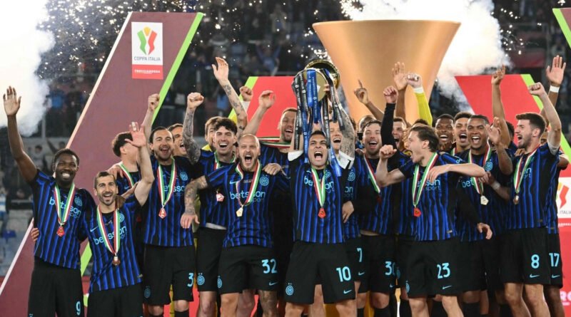 Inter de Milán conquista Liga y Copa de Italia