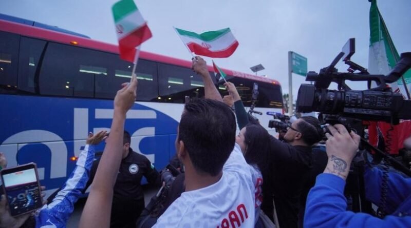 Irán llega a Tijuana para el Mundial