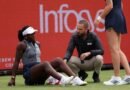 Pareja de Serena Williams sufre escalofriante lesión