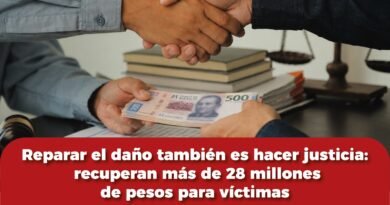 Recuperan más de 28 mdp para víctimas