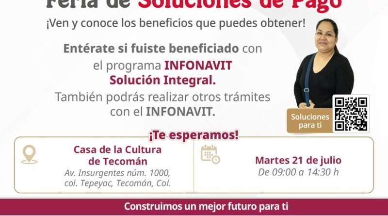 Infonavit ofrece soluciones de pago a los acreditados de Tecomán
