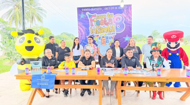 Llega la 8va. Expo Tu Fiesta Infantil y Regreso a Clases Colima 2026