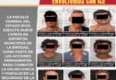 Detienen a nueve hombres e incautan envoltorios con ICE