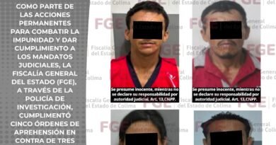 Cumplimentan órdenes de aprehensión
