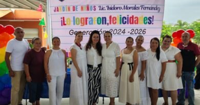 Preside la Licda. Kathy del Toro Ceremonia de fin de cursos del J.N. “Lic. Isidoro Morales F.”