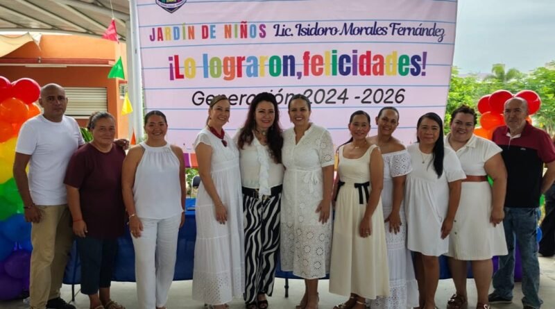 Preside la Licda. Kathy del Toro Ceremonia de fin de cursos del J.N. “Lic. Isidoro Morales F.”