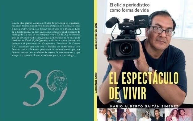 Invitan a la presentación del libro El Espectáculo de Vivir