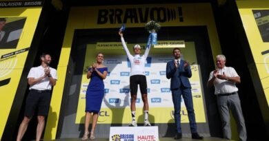 Isaac del Toro hace podio en el Tour de Francia