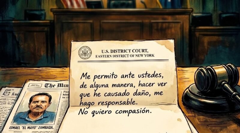 “Me hago responsable”: ‘El Mayo’ Zambada ante Corte en EU