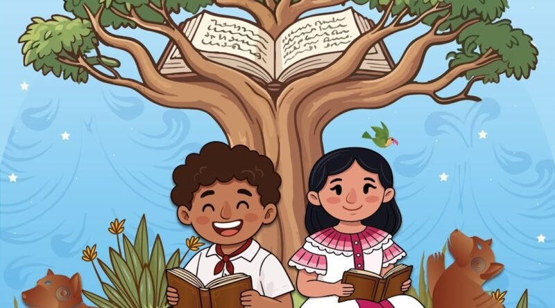 Miroslava Sánchez Juárez es la autora del cartel oficial de la Feria del Libro Colima 2026