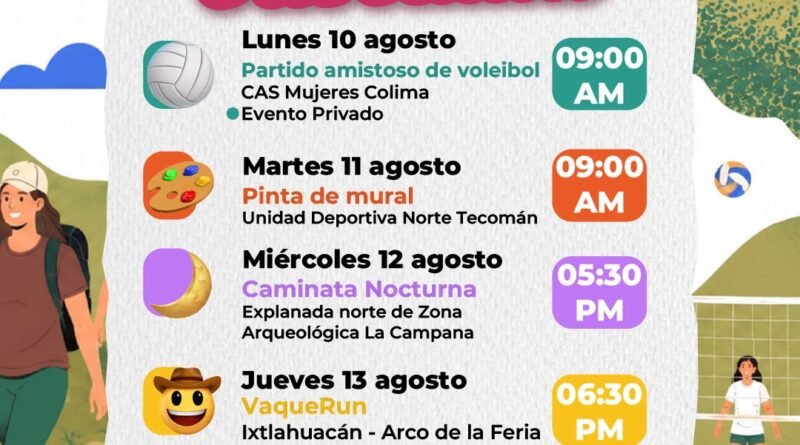 Invitan a participar en la “Semana de la Juventud 2026”, del 10 al 14 de agosto