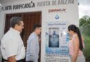 Entregan rehabilitación de la planta purificadora de agua en Puerta de Ánzar