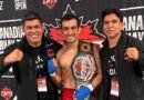 Pedro Marroquín se corona, campeón del Abierto Canadiense de Muay Thai