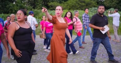 Encabeza Tey Marcha Exploratoria en colonia Puerta del Centenario