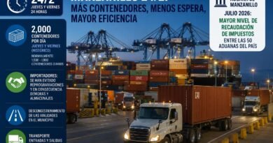Operación 24/2 impulsa despacho de contenedores y agiliza flujo logístico en Manzanillo
