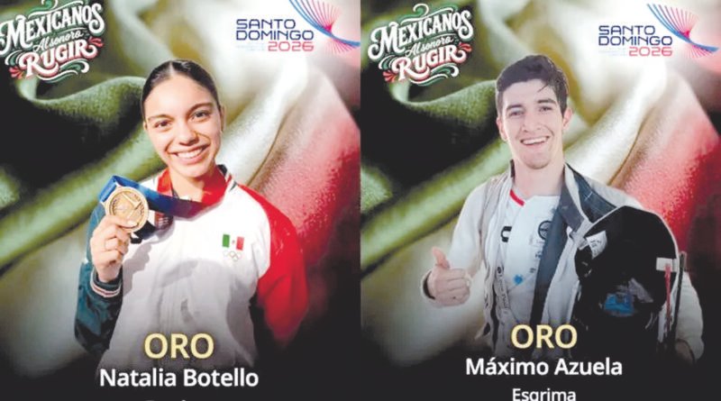 Caen los primeros oros en esgrima para México