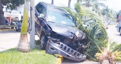 Accidente en Manzanillo, deja un adulto mayor lesionado