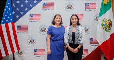 Indira Vizcaíno participa en presentación de Cónsul de EU en Guadalajara