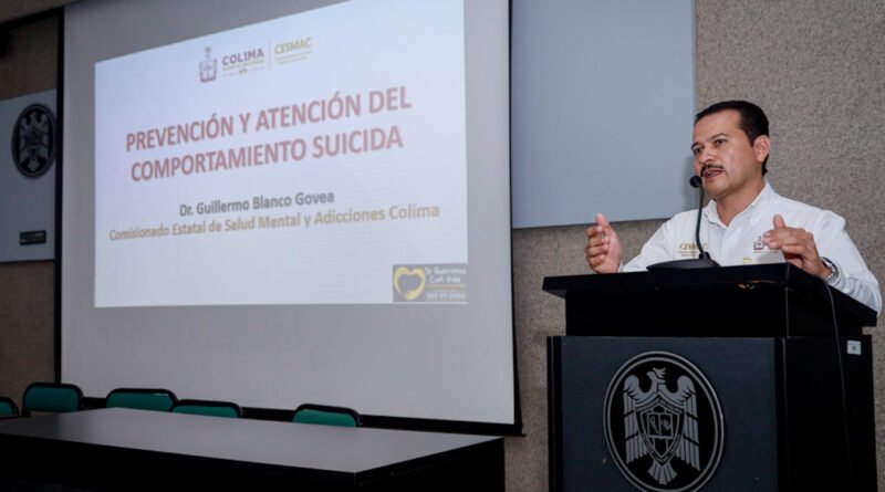 Colima fortalece prevención del suicidio