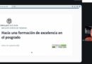 Inician charlas de inducción para fortalecer la trayectoria de estudiantes de posgrado