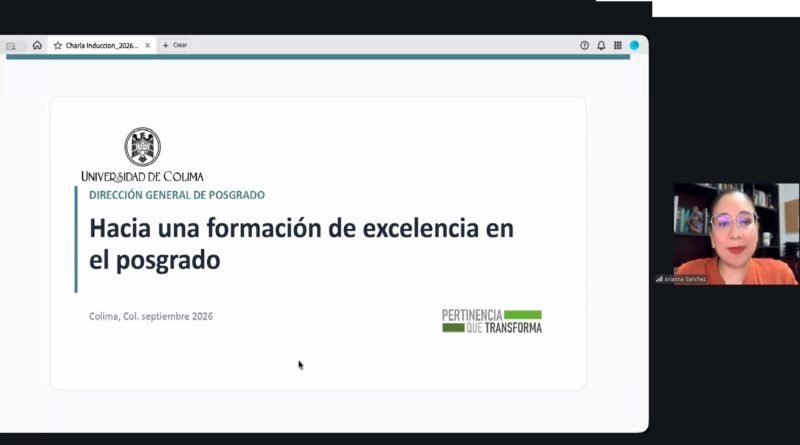 Inician charlas de inducción para fortalecer la trayectoria de estudiantes de posgrado