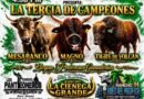 Tercia de campeones en la Plaza de Toros La Herradura de Tepames