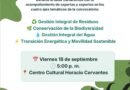 Convocan a Talleres Temáticos sobre sustentabilidad y medio ambiente