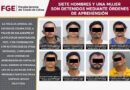 Detienen a 8 mediante órdenes de aprehensión