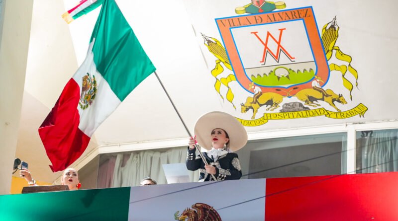 Da Tey Grito de Independencia en el marco del Cuarto Festival del Mariachi y la Charrería