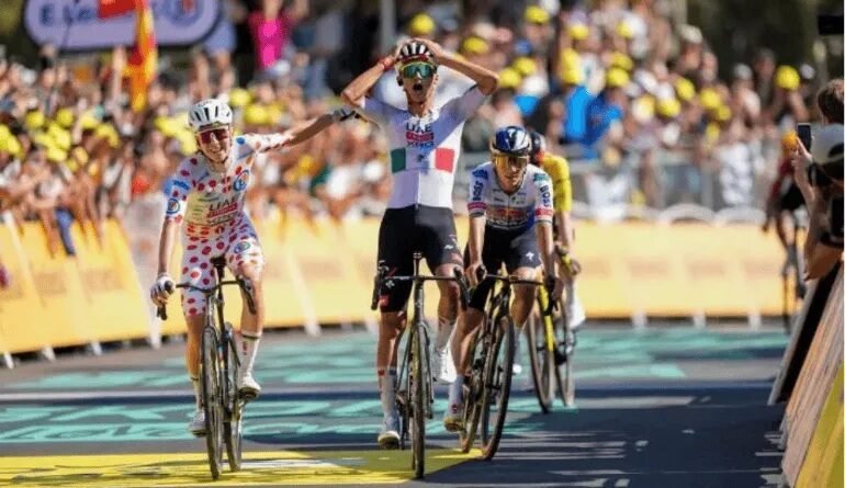 Isaac del Toro, el ciclista más joven en ganar el GP de Montreal