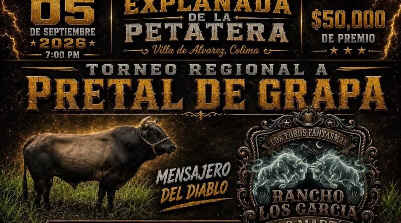 Todo listo para el Torneo Regional a Pretal de Grapa en La Petatera