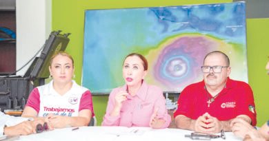 Activa Tey Gutiérrez protocolo ‎de emergencia ante huracán Polo