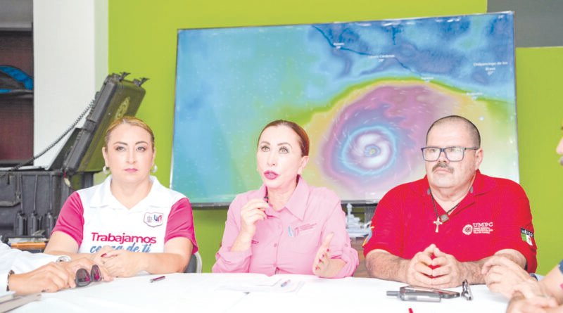 Activa Tey Gutiérrez protocolo ‎de emergencia ante huracán Polo