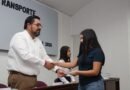 Entregan 200 becas de apoyo al transporte UdeC y la Federación de Estudiantes Colimenses